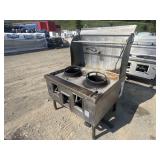 All Strong Two Burner Wok Station