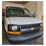 2013 Chevrolet van,  72,541 miles, 8,600 GVWR,