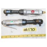 2 - PNEUMATIC 3/8' DRIVE AIR RATCHETS