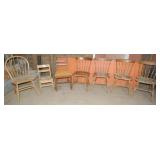 GROUP OF MISC. CHAIRS