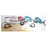 GROUP OF MISC. ELECTRIC JIG SAWS & SANDERS