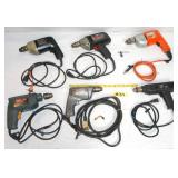 GROUP OF MISC. ELECTRIC DRILLS