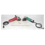 2 ANGLE GRINDERS 4-1/2'