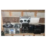 GROUP OF RADIOS & MISC.