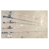 GROUP OF MISC. FISHING POLES