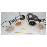 2 - 7' DISC SANDERS / POLISHERS