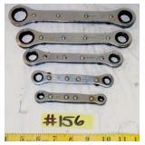 GROUP OF MISC. SAE RATCHET WRENCHES