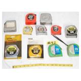 GROUP OF MISC. TAPE MEASURES