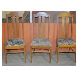 GROUP OF ANTIQUE CHAIRS