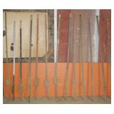GROUP OF MISC. T-POSTS APPROX. 6 FT.