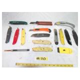 GROUP OF MISC. BOX CUTTERS