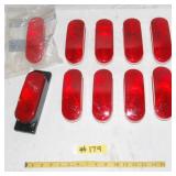 GROUP OF MISC. 12V TRAILER SIGNAL LIGHTS