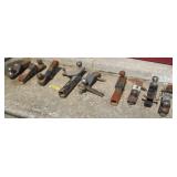 GROUP OF RECEIVER HITCHES WITH 2' BALLS