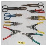 GROUP OF MISC. TIN SNIPS