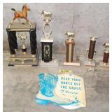 MISC. TROPHIES & SIGN