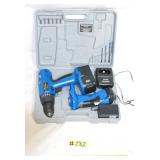 18 VOLT CORDLESS DRILL & FLASHLIGHT SET