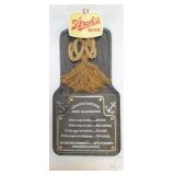 VINTAGE STROH'S BEER ROPE BAROMETER SIGN