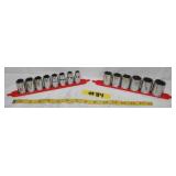 1/2' DRIVE SAE SOCKET SET