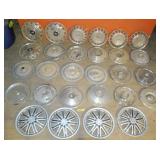 LARGE GROUP OF MISC. HUB CAPS