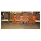 GROUP OF MISC. ANTIQUE CHAIRS