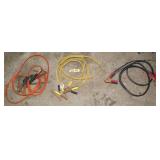 GROUP OF MISC. JUMPER CABLES