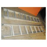 2 - ALUMINUM LADDERS