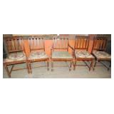 GROUP OF MISC. ANTIQUE CHAIRS