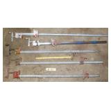 GROUP OF MISC. PIPE CLAMPS