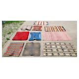 GROUP OF MISC. SADDLE PADS & BLANKETS