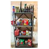 SHELF WITH CONTENTS