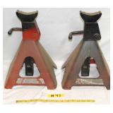 PAIR OF HEAVY DUTY 6 TON JACK STANDS