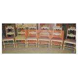 GROUP OF MISC. ANTIQUE CHAIRS