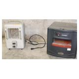 2 ELECTRIC HEATERS