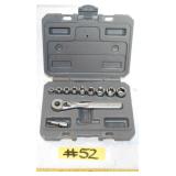 CRAFTSMAN 11 PIECE 1/4' DRIVE METRIC SOCKET SET