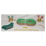 VICTOR OXYGEN & ACETYLENE TORCH HOSE & REGULATORS