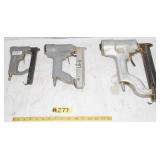 GROUP OF MISC. AIR NAIL GUNS