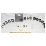 GROUP OF HOLE SAW BITS / BLADES & MISC.