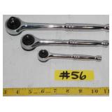 1/4'-3/8'-1/2' DRIVE POPULAR MECHANICS RATCHET SET