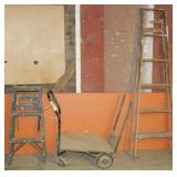 2 LADDERS & DOLLY