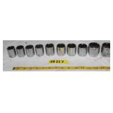 POPULAR MECHANICS 12 POINT 1/2' DRIVE SOCKET SET