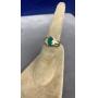 14k ring with Emerald stone