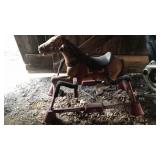 LRG ROCKING HORSE