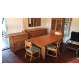 4 PC. MID CENTURY DINING ROOM SET