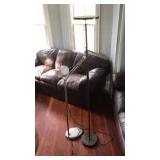 2 ASST FLOOR LAMPS