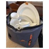 LENOX CENTENIAL DINING DISH SET IN OZARK TRAILS BG