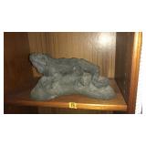 CONCRETE LIZARD FIGURAL