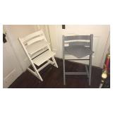2 ADJUSTABLE HIGH CHAIRS