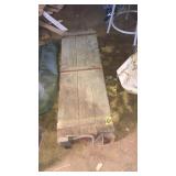WOOD CRATE W ASST TOOLS