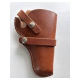 LEATHER BELTLOOP PISTOL HOLDER BY HUNTER