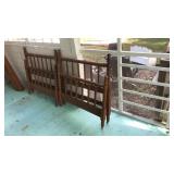 2 ANTIQUE TWIN BED FRAMES